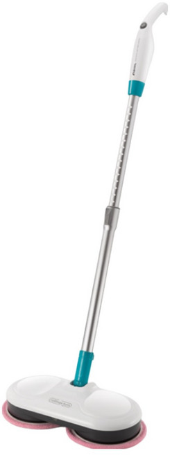 신일 무선 물걸레청소기 자동분사 듀얼회전 LED 바닥청소기 국내제조 제품, 퓨어화이트, 롤링스턴