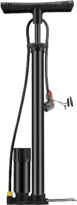 초고압 자전거 펌프, 블랙, 1개