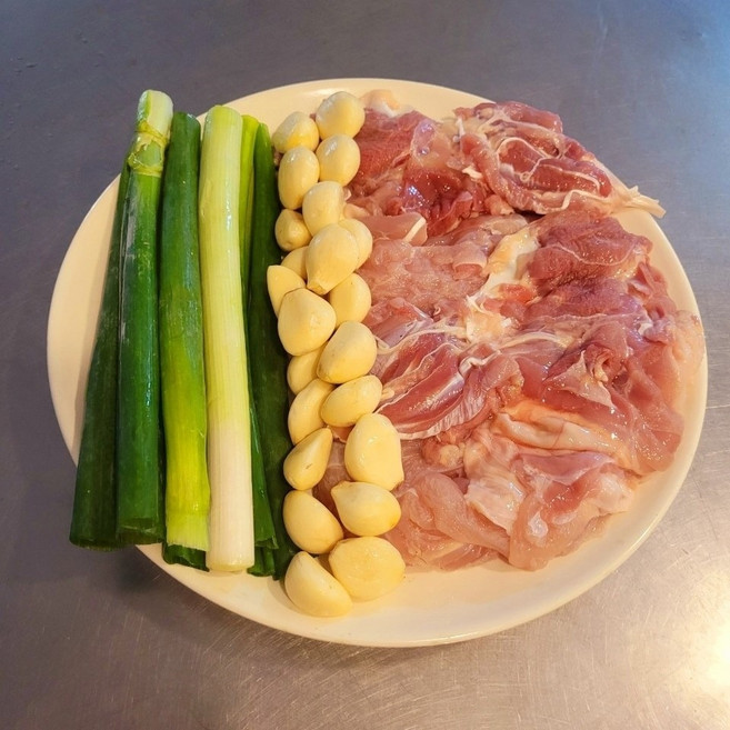 무뼈구이용 닭갈비용 토종닭 장닭 2kg내외 당일발송, 1개