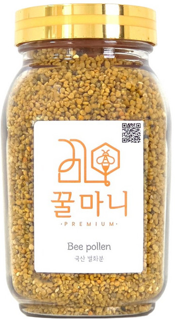 꿀마니 프리미엄 건조벌화분 500g 국산 비폴렌, 1개