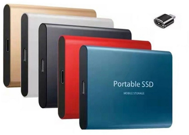 SSD 固態硬盤, 黑色, 8TB