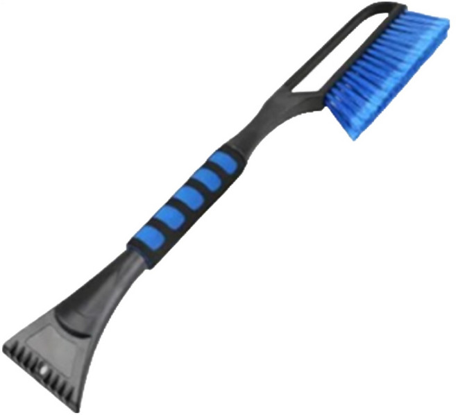 벤비아 트윈 롱 스크레이퍼 차량용 겨울 눈 성에 제거 빗자루 유리 창문 얼음제거 롱브러쉬 자동차 겨울용품 00230, 1개