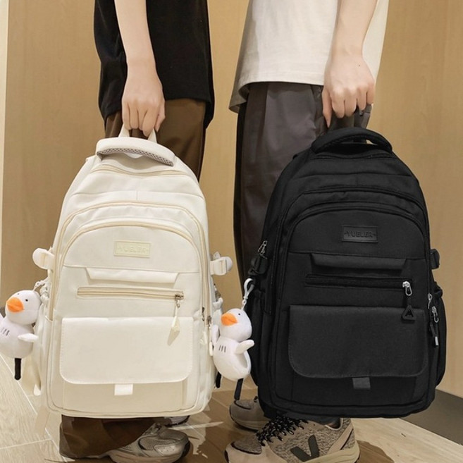 루카시아 데일리 대용량 방수 백팩 학생노트북 책가방