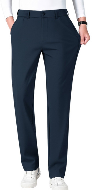 [김영주골프] 봄가을 겨울기모 2스타일 프리미엄 스판 반밴딩 필드룩 남성 골프바지 KPFMSL17