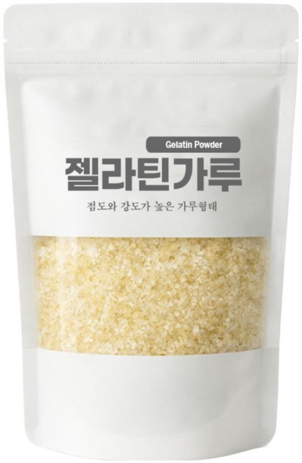 오케이 젤라틴가루 우피 분말 국내제조, 1개, 100g