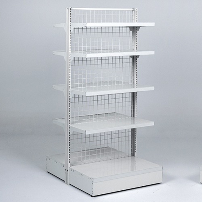 곤도라 진열대 편의점 슈퍼 마트진열대 약국 휴게실 과자 상품 진열대 5단, 700, 밑선반450/중선반330, 1600 중앙 독립형, 1개