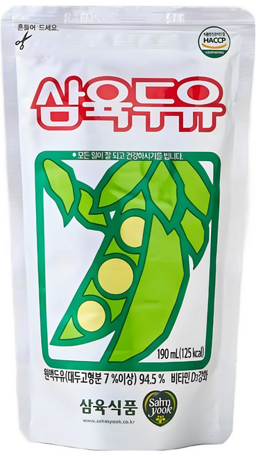 삼육두유 파우치, 190ml, 60개