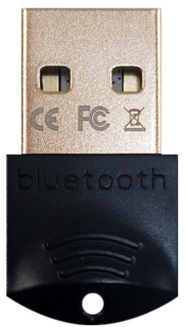 블루투스 v5.0 USB 동글 블루투스키보드 마우스 스피커 헤드셋 연결 동글, 1개