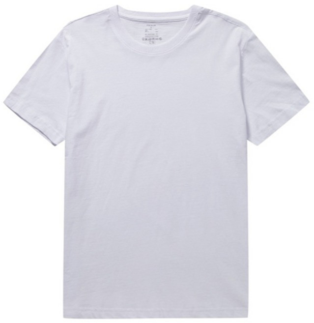 [백화점상품] 폴햄 공용 기본 3+1팩 반팔 흰면티 기본면티 교복이너 운동티 만능면티