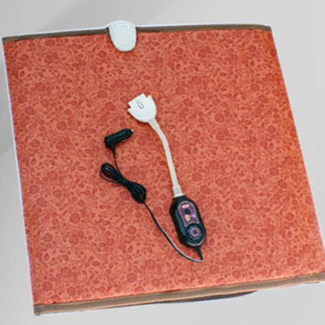 뭉구카 차량용 온열 시트 전기방석 트럭 화물차 탑차 뒷자리 전기장판 12V 차박용 캠핑용, 단일, 1개