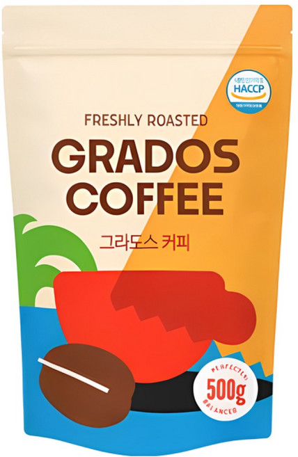 에티오피아 싱글 원두커피 커피콩 맛있는 신선한 그라도스커피, 1개, 500g, 홀빈(분쇄안함)