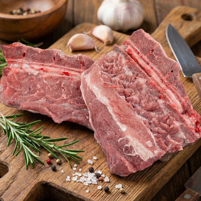 수림 국내산 1등급 한돈 돼지고기 등뼈 감자탕용, 2개, 3kg