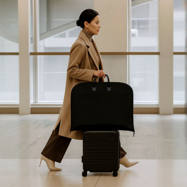 프라니 양복 정장 고급형 수트 케이스 가방, 1개, 1개입