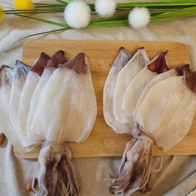 [웅이네] 한치 [업소용] 1kg 40미 50미 55미 60미 반건조 우윳빛 부드러운 AAA급 대용량, 1개