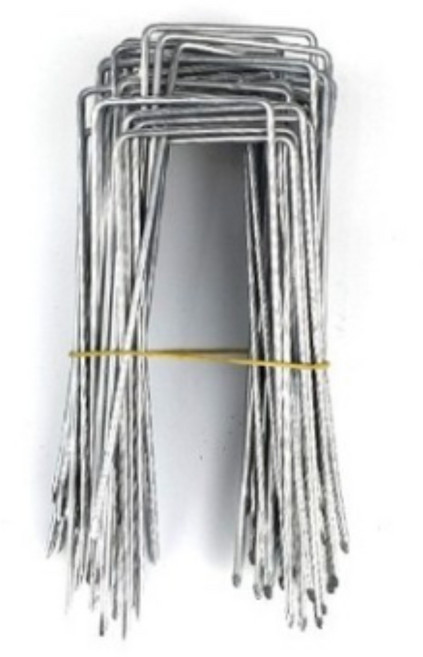 멀칭고정핀 15cm 1000개 부직포핀 농업용 멀칭핀 고정핀