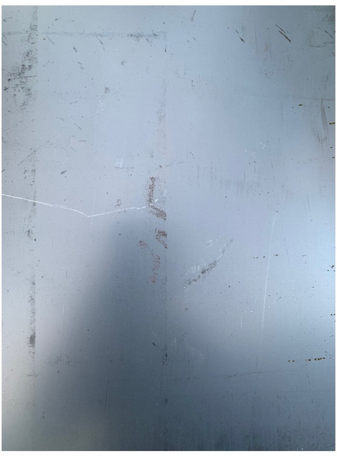 철판재단 2T 500x600(mm), 500x500(mm), 1개
