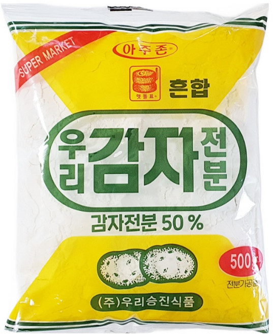 맷돌표 혼합 감자전분, 12개, 500g
