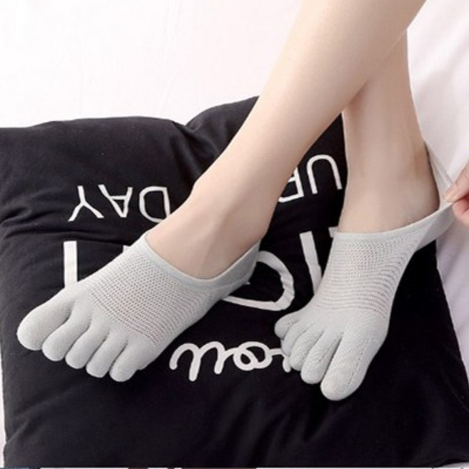 여성 여름 바람숑숑 발가락양말 메쉬 발가락덧신 5켤레세트