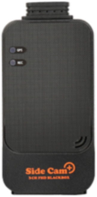 무료출장장착 지넷 사이드캠 2채널 사이드 블랙박스 측면 문콕 사각지대 사고 녹화 스마트폰 연동, 크롬, 128GB