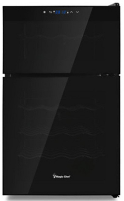 매직쉐프 와인셀러 와인냉장고 상하분리 24병 MEW-HT24DB 저소음 무진동