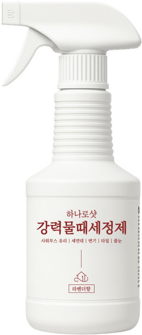 하나로샷 화장실 수전 거울 샤워부스 물때제거제 욕실 청소 세제 세면대 타일 줄눈 찌든때제거, 1개, 600ml