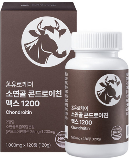 온유바이오 로케어 소연골 콘드로이친 맥스 1200 건강환 120p, 120g, 6개