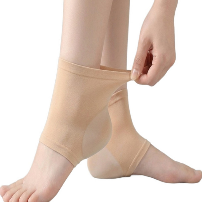 모스탠 뒤꿈치 보습 패드 양말, 2개