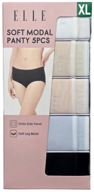 엘르 여성 소프트 모달 팬티 5종 세트