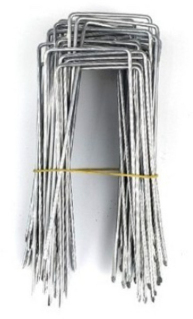 멀칭고정핀 18cm 1000개 부직포핀 농업용 멀칭핀 고정핀 제초매트