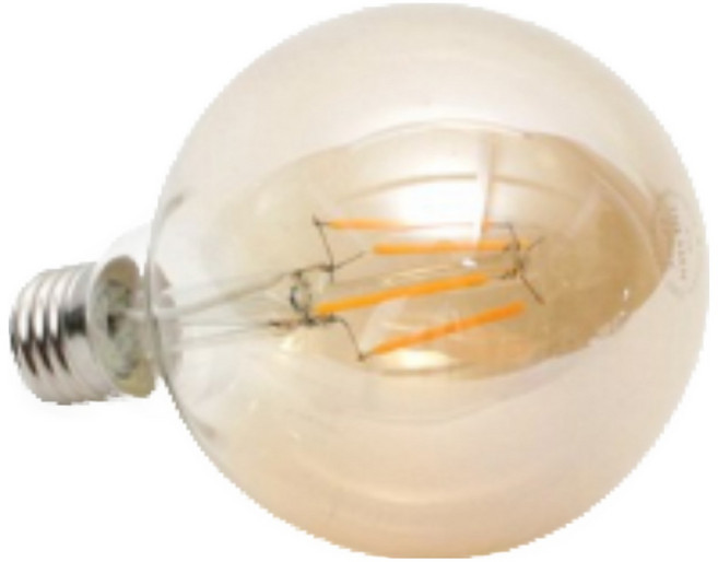 더쎈 LED 에디슨 볼전구 G95 4W 세트, 전구색, 20개