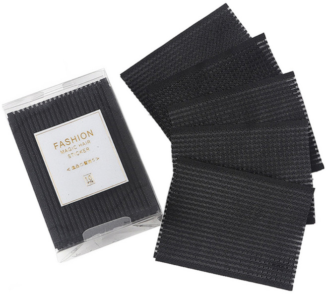 모드베베 셀럽 메이크업 헤어 고정 시트 10p 세트, 3세트, 블랙