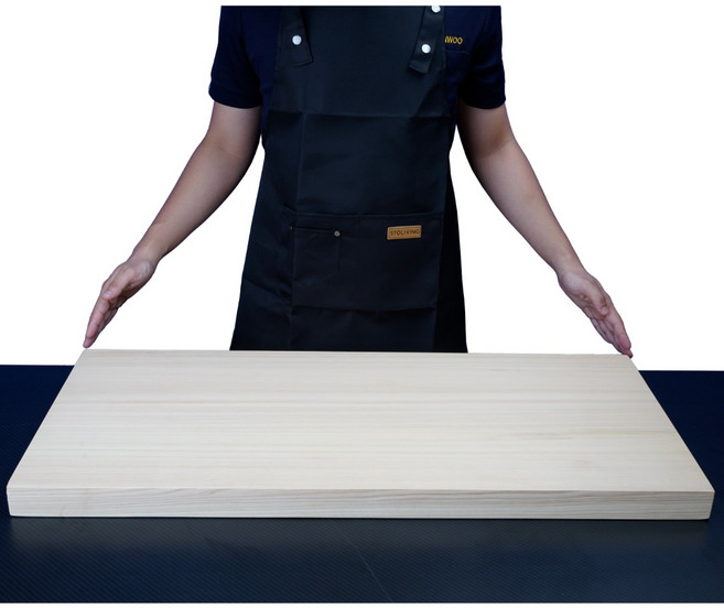 BOUMBI 편백나무 업소용 대형 도마, 1개, 편백