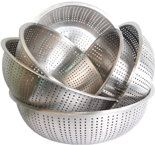 스텐펀칭볼 야채물빠짐스텐바구니 펀칭구멍