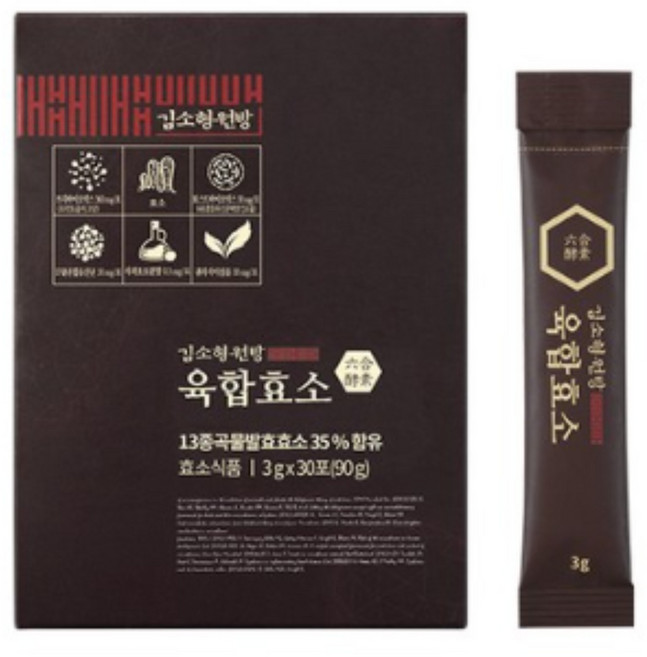 김소형원장 13종 곡물발효효소 육합효소, 90g, 1박스