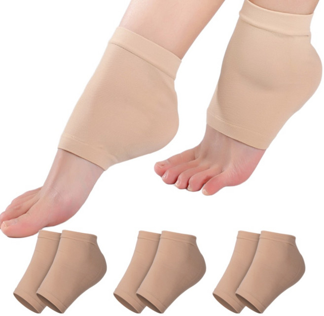 체인지업 실리콘 발 뒤꿈치 패드 뒷꿈치 각질 풋패드 보습 양말