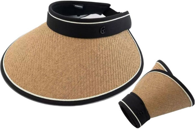 도란몰) G라탄 UV 돌돌이 선캡 휴대용 모자 썬캡