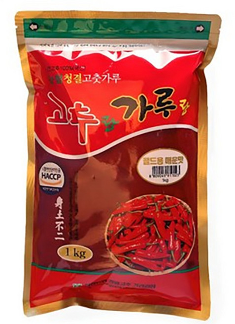 정품 청양농협 청양고추가루 25년 햇 고춧가루 골드용 매운맛, 1kg, 1개