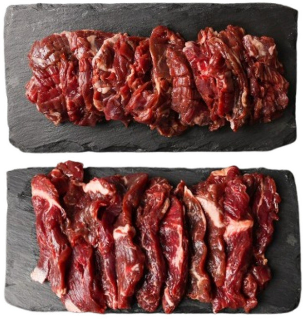 소고기 안창살 300g x 2팩+토시살 300g x 2팩 / 총 1.2kg