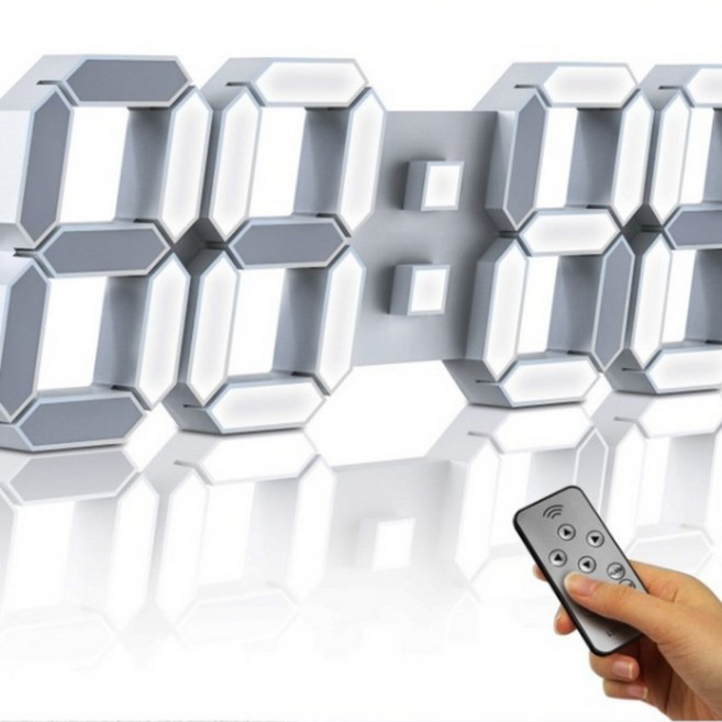 TM 30cm 빅 사이즈 LED 무소음 밝기조절 인테리어 벽시계 2.5m 케이블, TM 빅사이즈 30cm LED 벽시계