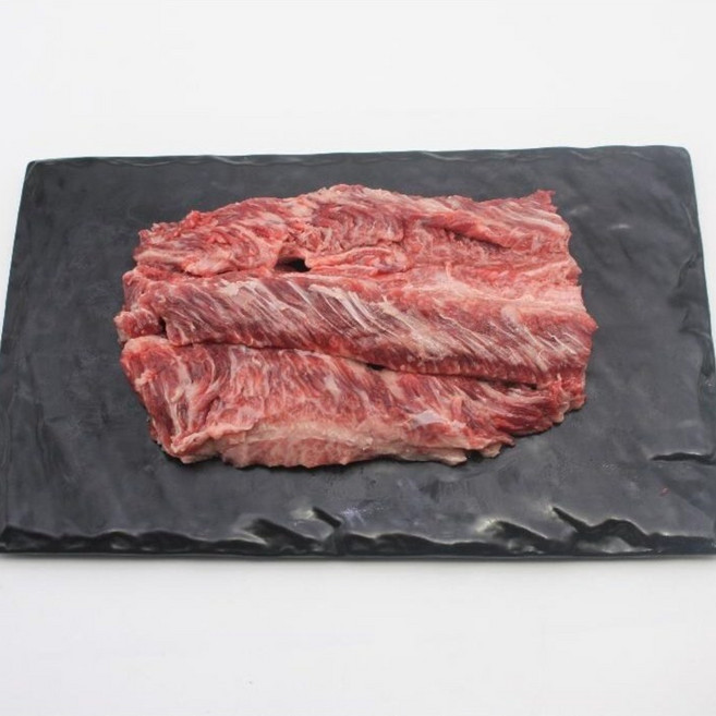 마장동 김씨네한우 투뿔 한우 업진살 갈비살 300g 구이용 소고기, 1개