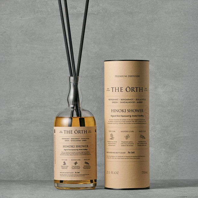 디올트 히노끼 대용량 실내 디퓨저 인테리어 방향제 선물, 1개, 750ml, 히노끼샤워