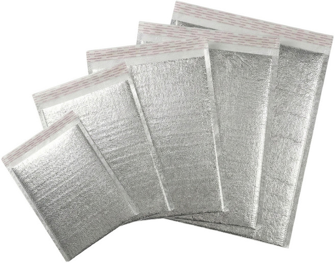 팩센스 프리미엄 은박 보온 보냉팩, 100개, 은색