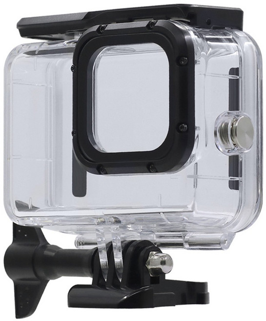 고프로 13 12 11 10 9 호환 수중 방수 하우징 터치 커버 포함 케이스 다이빙 잠수, AC-GA66 고프로 방수 하우징, 1개