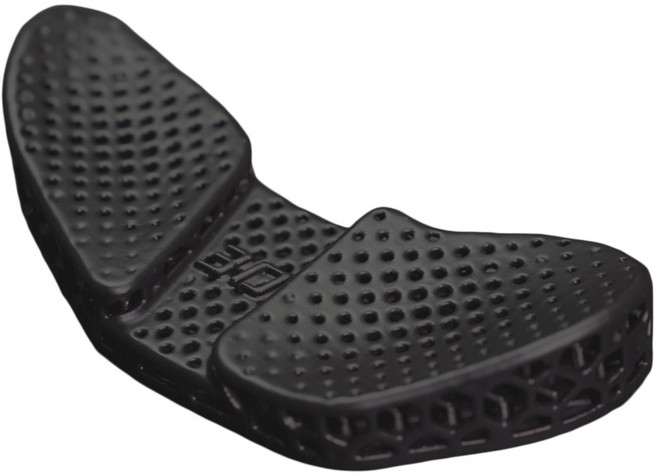 제로썬 마우스 손목받침대 에어셀 팜레스트 쿠션 게이밍, 1개, 블랙 오른손