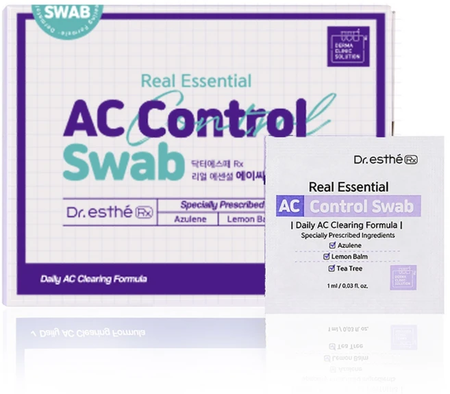 [닥터에스떼Rx] 여드름 치료 여드름 치료제 리얼 AC 컨트롤 스왑 100매, 100개입, 1개 - 쿠팡