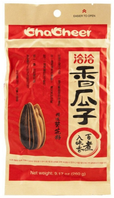 가가왕중국식품 챠챠 해바라기씨 오향맛, 260g, 1개