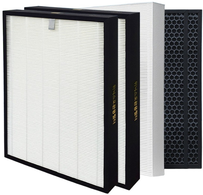 [필터왕국]위닉스 타워XQ500 공기청정기 AGX590W-W5필터 2SET, 타워XQ 일반형 2세트(헤파+탈취), 1개