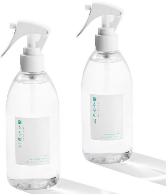 순수백과 페퍼민트 스프레이, 300ml, 2개