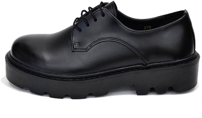 TERRY 국내생산 남여공용 키높이 발볼넓은 더비슈즈 5cm