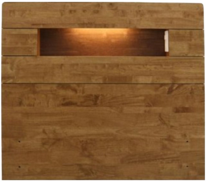 모젤리가구 국산 침대 LED 헤드보드 수납 선반 슈퍼싱글 퀸 킹 SS/Q/K, 05_레온 고무나무LED헤드 슈퍼싱글 (SS), 월넛